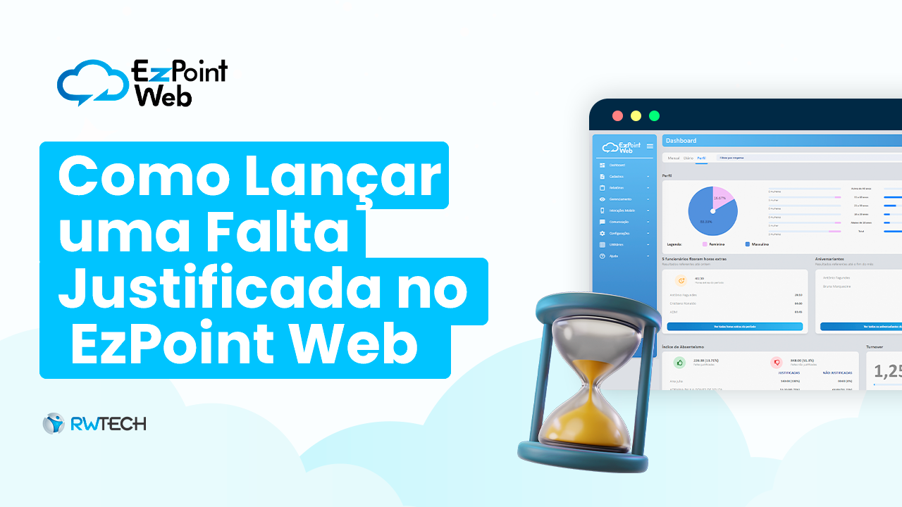 Como Lançar uma Falta Justificada no EzPoint Web