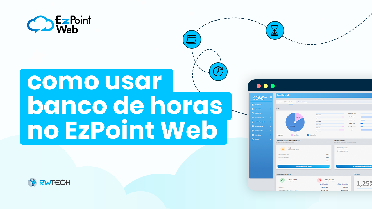 Como utilizar banco de horas no EzPoint Web